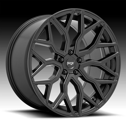 Niche Mazzanti M261 Matte Black Custom Wheels 1